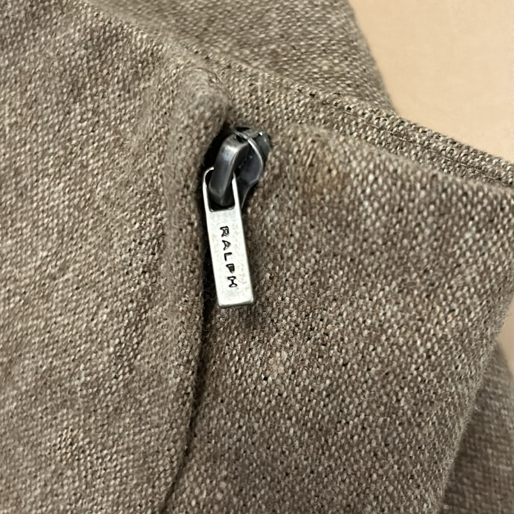 Ralph Lauren Virgin Wool Blend Moto Jacket - Picture 8 of 11